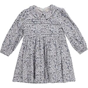 Sugar Moon | Floral Pleated Long sleeve Dress